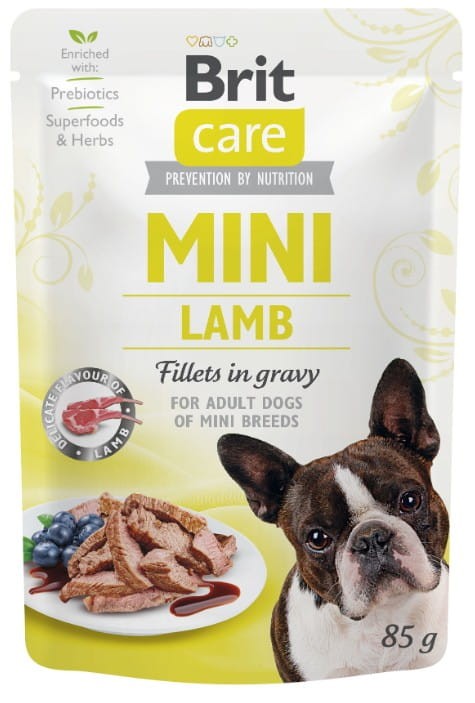 Brit Care Mini Pouch, dla psa jagnięcina, 85 g