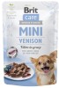 Brit Care Mini Pouch, dla psa dziczyzna, 85 g