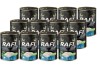 Rafi Mokra karma dla kota Rafi Cat Adult z dorszem zestaw 12 x 400 g