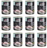 Wiejska Zagroda Pan Mięsko dla kota kurczak z dorszem 12 x 400g
