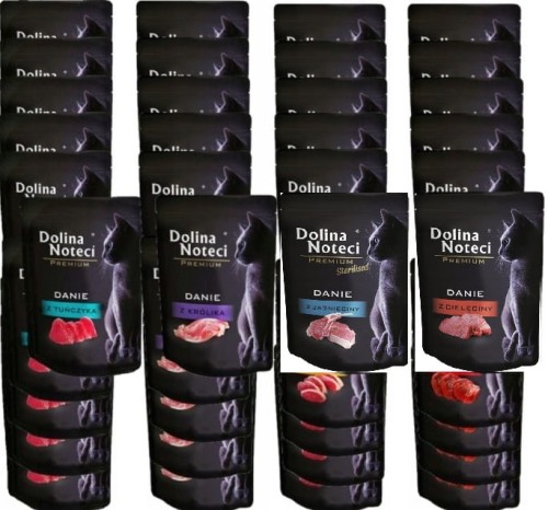 Mokra karma dla kota Dolina Noteci Premium Mix 40 x 85g