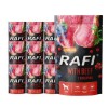 Mokra karma dla psa Rafi z wołowiną saszetka 10x500 g
